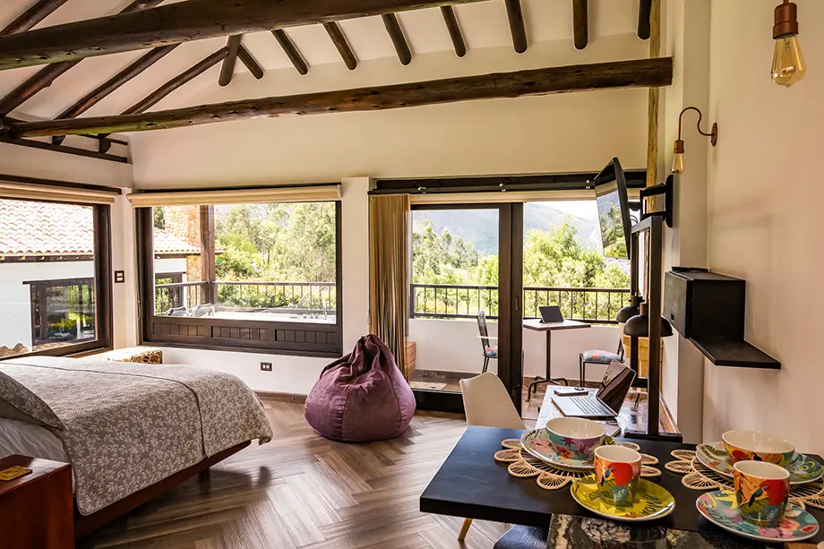 CASA EDMOND Villa de Leyva Habitacion Amanecer