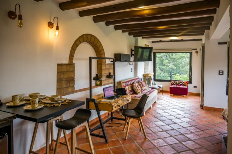 CASA EDMOND Villa de Leyva Habitacion JARDÍN