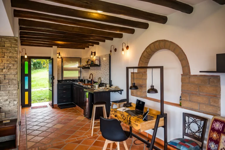 CASA EDMOND Villa de Leyva Habitacion JARDÍN