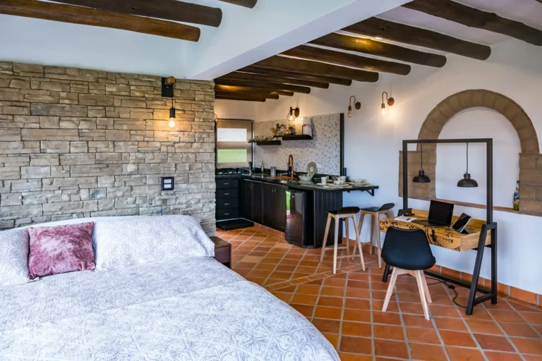 CASA EDMOND Villa de Leyva Habitacion JARDÍN