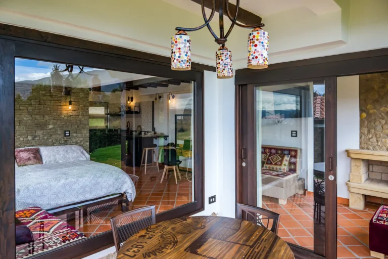 CASA EDMOND Villa de Leyva Habitacion JARDÍN
