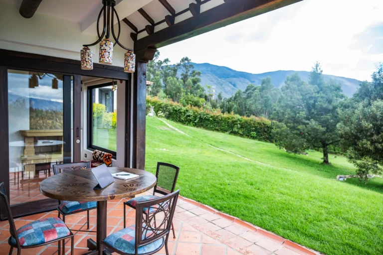 CASA EDMOND Villa de Leyva Habitacion JARDÍN