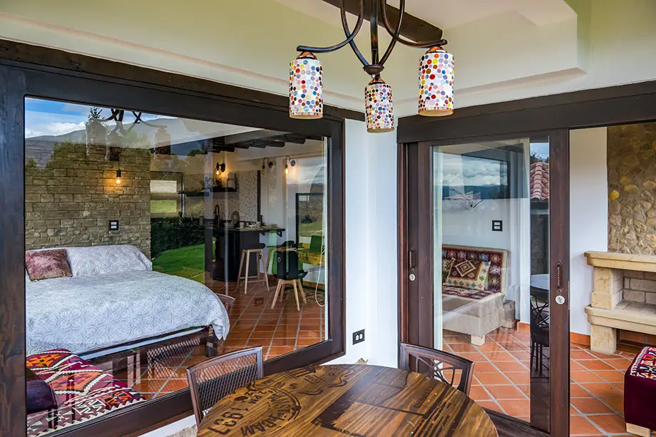 CASA EDMOND Villa de Leyva Habitacion Jardin